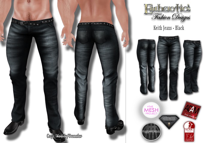 EFDM_33 Keith Jeans Black