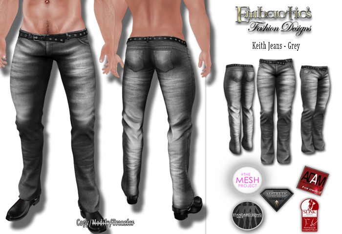 EFDM_33 Keith Jeans Grey