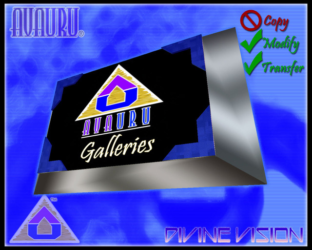 Divine Vision Picture Frame - Blue Haze 