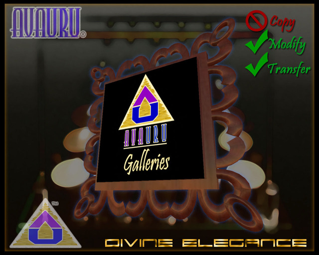 Divine Elegance Frame - Mahogany 