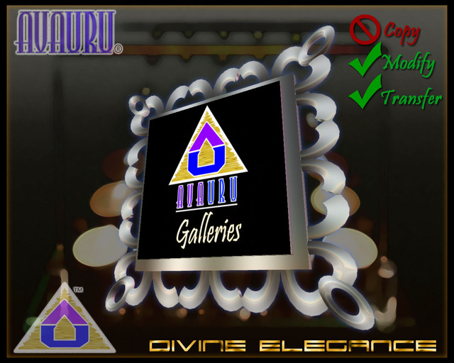 Divine Elegance Frame - Platinum
