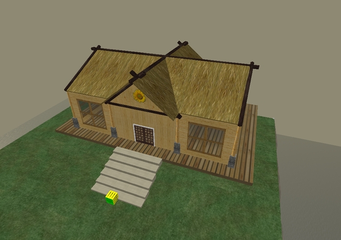 Tiki House Gray Steps (boxed)