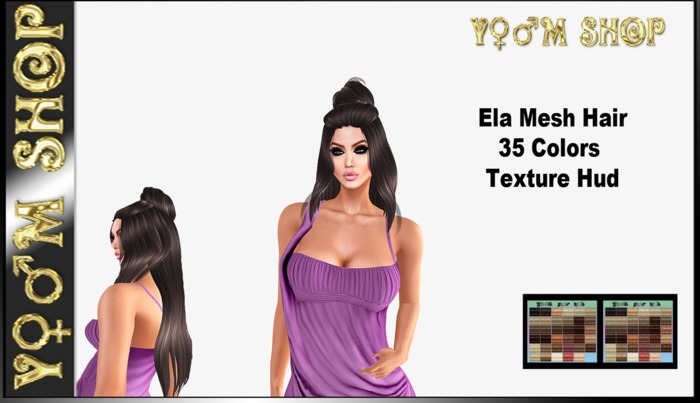 YM SHOP_Ela Mesh Hair