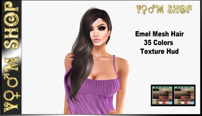 YM SHOP_Emel Mesh Hair