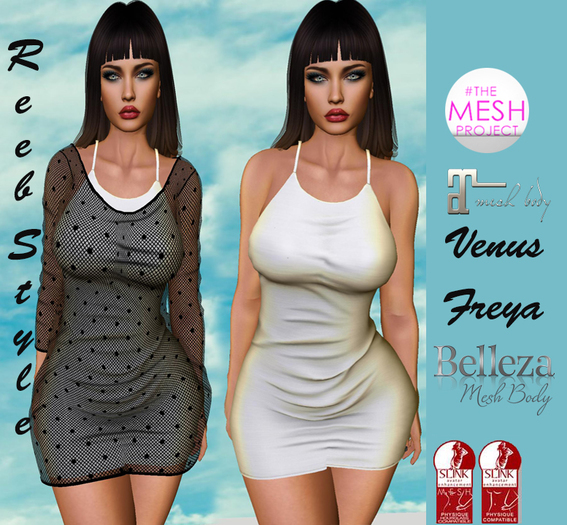 545-Reeb sTYle Selin White DRess
