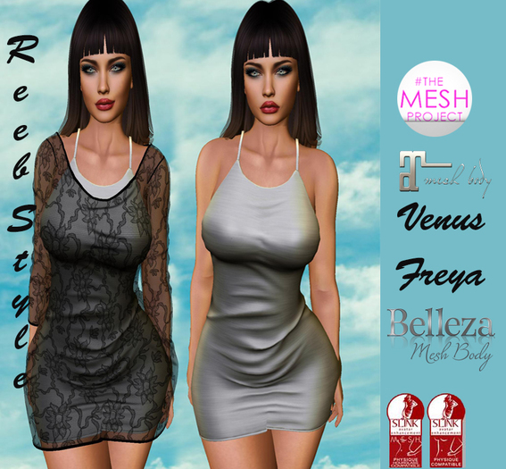 549-Reeb sTyle Grey Selin dress