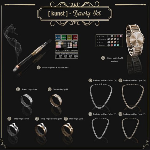 .05 [ kunst ] - Sharp rings / silver