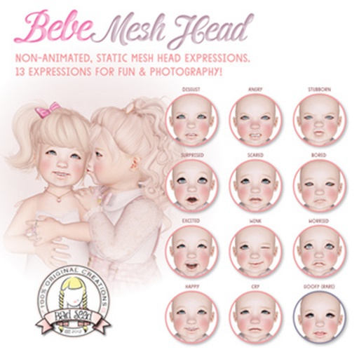 Bad Seed Static Mesh Heads - Goofy RARE