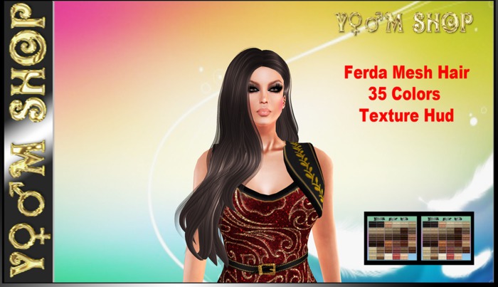YM SHOP_Ferda Mesh Hair