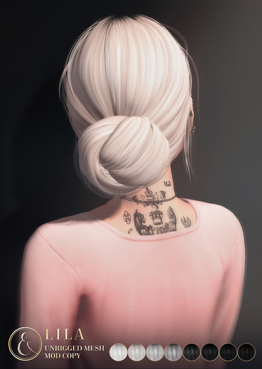 .Entwined. Lila / Grey Scale