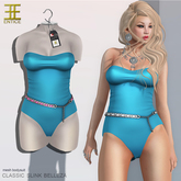 Entice - Rumor Has It Bodysuit - Solids - Blue