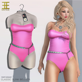 Entice - Rumor Has It Bodysuit - Solids - Pink
