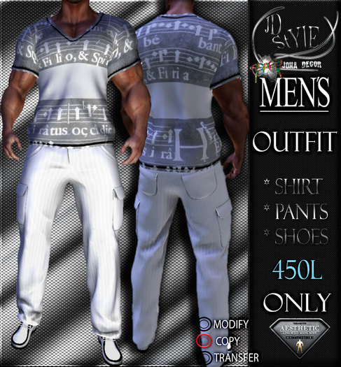 OUTFIT JD_STYLE ** ONLY AESTHETIC** WHITE002