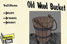 Old Wood Bucket