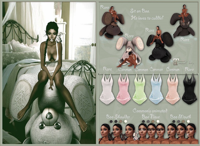 Yasum*Animated Boo Shoulder Snow*Common