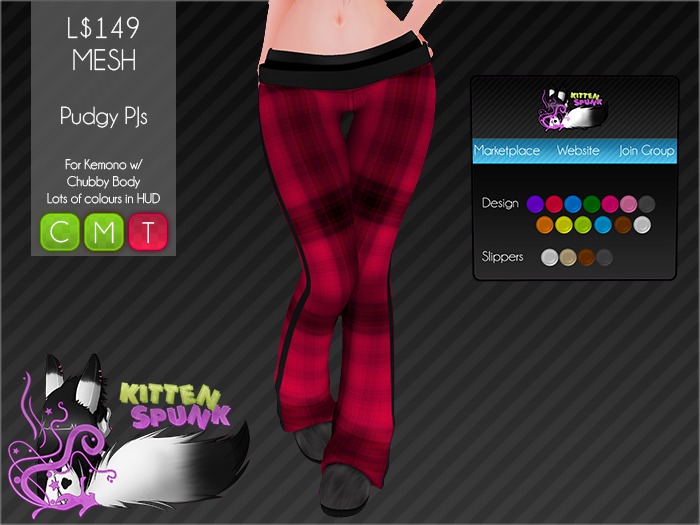 +KS+ Kemono Pudgy PJs DEMO