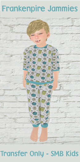 SMB Frankenpire PJs