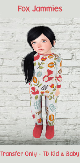 Toddleedoo Fox Footie Pjs