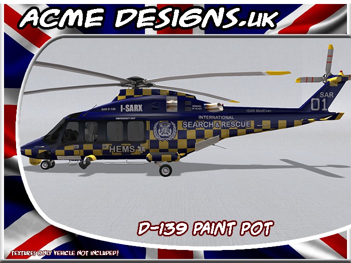 D139 Paint Pot - International Search & Rescue