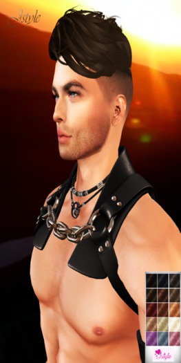 MESH HAIR PACK HUD ALI MULTICOLOR