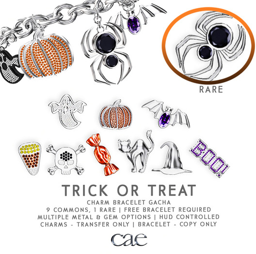 Cae :: Trick or Treat :: Spider  [Rez & Touch] RARE