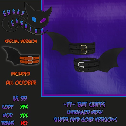 ~FF~ Bat Cuffs