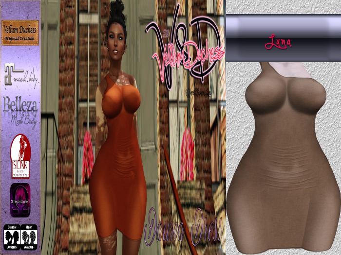 {V}-{D} Dawna Dress [Luna]