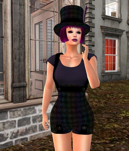 Romper Set - Dark Mardi Gras (boxed)