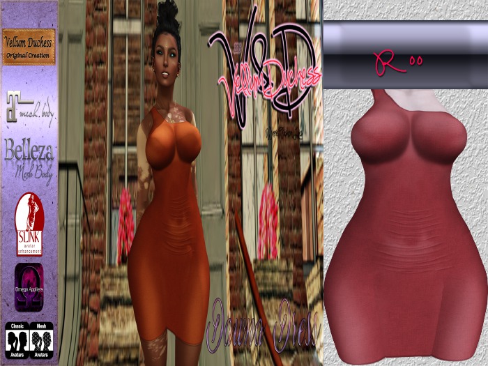 {V}-{D} Dawna Dress [Roo]