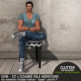 Clutter - 0098 - Sit & Disagree Male Animations