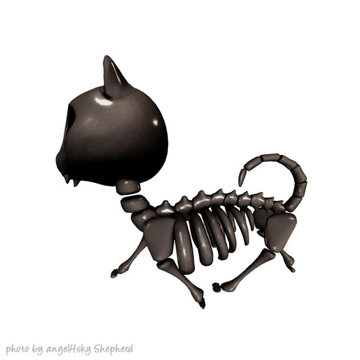 Foxes - Dead Cute - Skelecat - Dark [box]