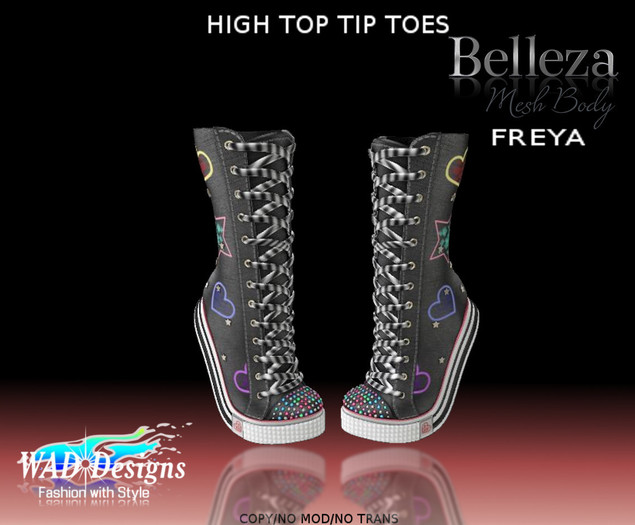 high top toes
