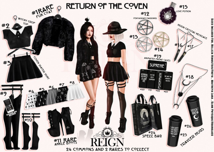 REIGN.- Coven Phone Collection- Normal People #20