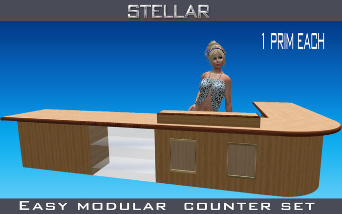 Modular counters  set  join together - Make as desired! 