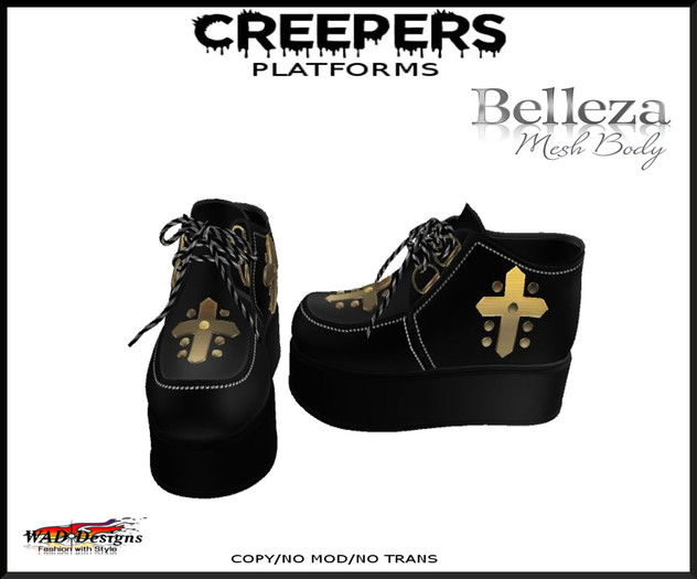 CREEPERS PLATFORM BELLEZA