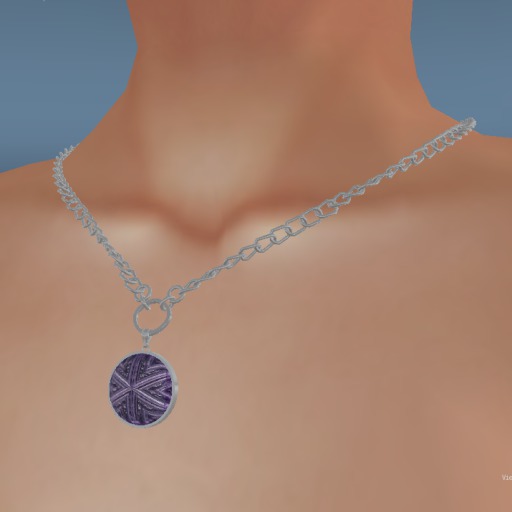 Gem Pendant Silver Necklace - Fatpack