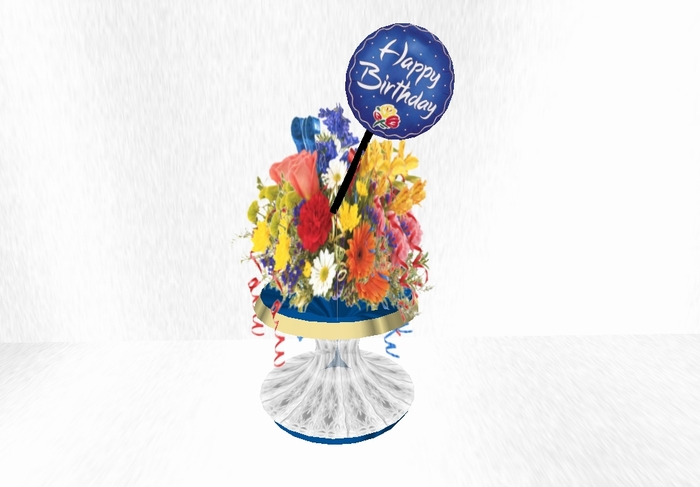 Divivity Primary Colors Birthday Bouquet