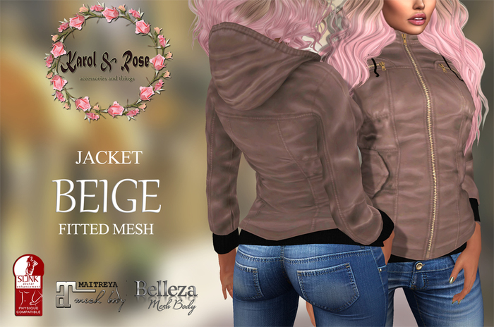 .KAROL ROSE. 50% OFF(1Week) jacket beige