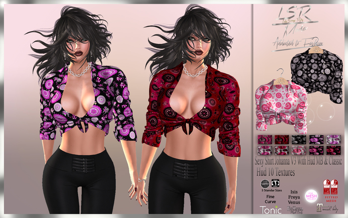 LsR - Sexy Shirt Johanna V3 With Hud MB & Classic