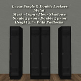 Luca Single & Double Lockers Metal
