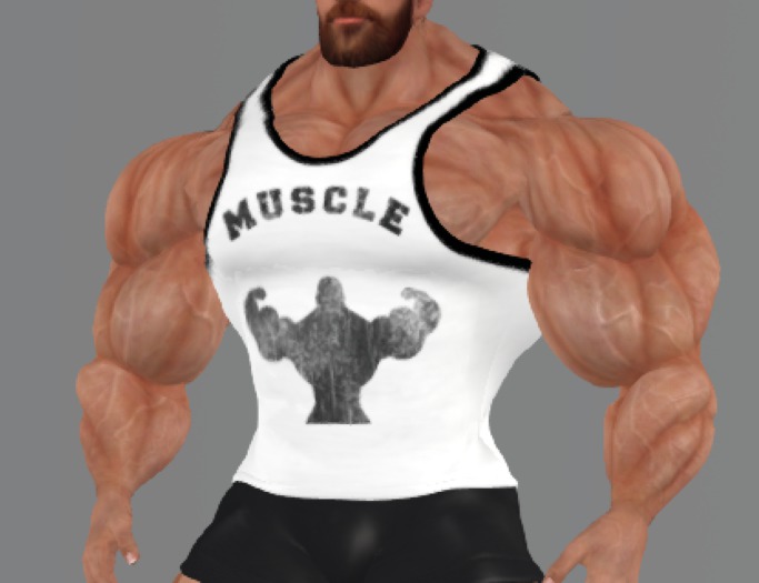 White Muscle Ringer for DEV John x1,x1.5