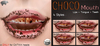 Mad' choco mouth poster