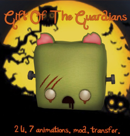 Kawaii Face ottoman ZOMBIE Greward of The Guardians