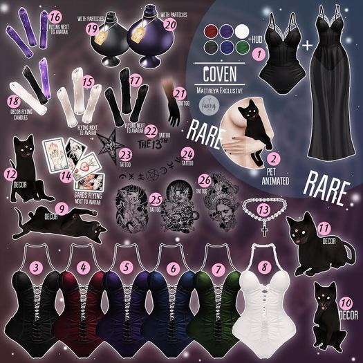 Fawny - Coven.Body - Violet - 5 - Maitreya