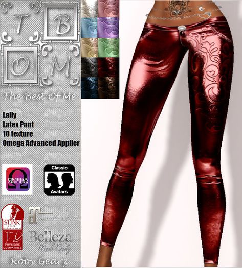 Lally Latex Pant 10 Texture Omega Advanced Applier
