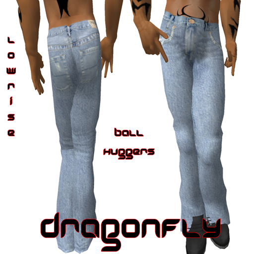 **DD**Ball Huggers Lt. Denim Jeans*Lowrise Fit*