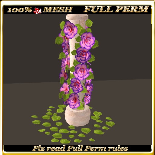 LW_ Wedding Decor Pillar and Roses 4