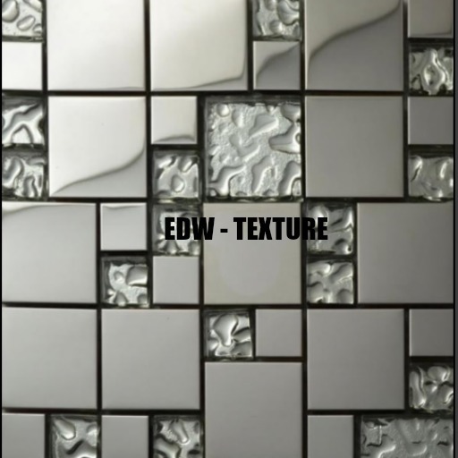 TEXTURE WALL CERAMIC SILVER