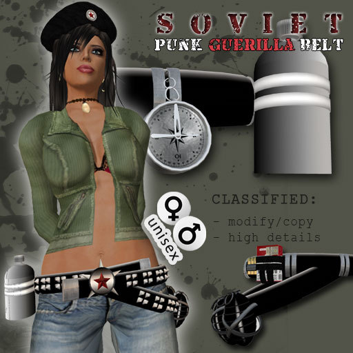Soviet Punk Guerilla Belt