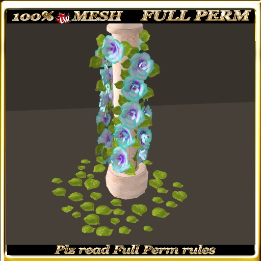 LW_ Wedding Decor Pillar and Roses 5